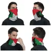 Foulards drapeau de la Palestine Bandana cache-cou palestinien Hatta Kufiya Keffiyeh motif foulard magique bandeau équitation unisexe adulte coupe-vent