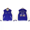 Rhude Jacket Mens Varsity Y2K American Vintage Baseball Letterman Womens Embroidered Print High Street Coat Hoodie 429