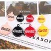 30pcs Cola Drink Bottle Enamel Cap Charms Drop Oil Alloy Pendants Beverage Floating DIY Earring Bracelet Jewelry Accessory220M