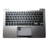 Подставка для рук для ноутбука, клавиатура для ASUS UX331UA-1E, новое золото, с подсветкой, без тачпада, английский, США, США, 90NB0GZ5-R31US0