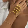 Charme pulseiras 2023 retro pulseira de pedra natural para mulheres simples versátil feminino acessórios de pulso jóias atacado vendas diretas