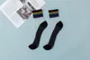 Kvinnors strumpor Spring Summer Women's Cotton Rainbow Stripes Fashion Thin Crystal Stockings Casual Tide Harajuku Korean 2023