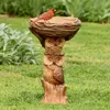 Trädgårdsdekorationer djurhartsdekorationsstaty Djurharts Bird Feeder Garden Ornaments Lämpliga för trädgård Garden Lawn Landscape Decorations 231025