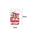 Christmas Knit Wine Bottle Covers Snowflake Tree Bottles Cover With Bowknot Beer New Year Home Xmas Decoration Q663