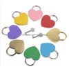 Serrures de porte en gros 7 couleurs en forme de coeur serrure concentrique en métal Mitcolor clés cadenas Gym boîte à outils paquet serrures de porte bâtiment Supplie DH28S