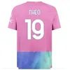 Men Kids 23 24 Club 17 Okafor Soccer Jersey 23 Tomori 19 Hernandez Loftus-Cheek Reijnders Thiaw Chukwueze Calabria Pulisic Giroud Lea Football Kits Acmilan