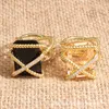 Designer clássico jóias dy moda charme jóias feminino david 20x15mm cabo anel venda quente acessórios de presente de natal