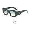Mode homme P femmes enduit rectangulaire UV400 lunettes plein cadre confortable carré lunettes de soleil Lunette lunettes de soleil