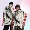 Nicemix Harajuku Gothic Anime Hoodies Women Uchiha Itachi Sharingan Print Hoodies Casual Warm Pullover Hooded Sweatshirt 2028210606737305