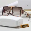 Designer-Sonnenbrillen für Damen und Herren, Mode-Modell, spezielle UV400-Schutzbuchstaben, großes Bein, doppelter Strahlrahmen, Outdoor-Luxus-Design, Damen-Sonnenbrille 8262