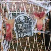 Tuindecoraties 4 stuks Gebroken Handen Voeten Hangketting Halloween Rekwisieten Bar Decor Hanger Kettingzaag Spookhuis Scène Feest Eng Emulsie