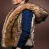 Gilets pour hommes 2021 Mode hiver hommes gilet de fourrure épais sweat à capuche gilets mâles vêtements d'extérieur sans manches marque vêtements manteaux2102