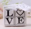 Wedding Souvenir for Guests Party Favor Love Word Ceramic Salt And Pepper Shaker Wedding Valentine Day Gift (100 Set Of 100 Boxes) SN4234