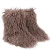 Boots New Personalized Fur Women's Winter Long Spicy Girl Imitation Warm Fashion Wool Thickened Snow