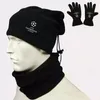 Other Sporting Goods Football Neckerchief Black Colors Soccer Scarf Outdoor Sports Windproof Multifunctional Fleece Warm Hat Fotball For Training 231024