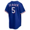 Rangers Özel Erkekler Kadın Gençlik Beyzbol Formaları Altın Jersey Adolis Garcia Corey Seager Evan Carter Max Scherzer Josh Jung Marcus Semien Eovaldi Texas Jersey deGrom