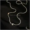 Anhänger Halsketten Funkelnde Schlüsselbeinkette Chokerhalskette Grüner Diamant Gypsophila Anhänger für Frauen Drop Lieferung Dhgarden OTW9F