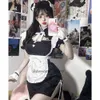 Cosplay Çin Cheongsam Cadılar Bayramı Hizmetçisi Elbise Gotik Lolita Garson Rol Oyun Kostümleri Kadınlar Canlı Cosplay Öğrenci Partisi Üniforma Seviyor