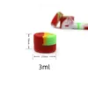 2 мл 3 мл 5 мл 7 мл Контейнеры для воска Пищевые антипригарные банки Силиконовая коробка Курительные принадлежности Паровой силиконовый футляр для хранения для гладких бутановых масел Сухая трава Dab Держатель восковой трубки