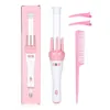 Curling Irons 28mm Cerâmica Rotativa Cabelo Curling Iron Automatic Hair Curler Wand Curling Hair Stick Professional Curling Irons Styling Tools 231024