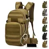 Backpack 25L Capacity Moto Cycling Sports USB Charging Music MP3 Go Outing 2.5L Water Tactical BAG