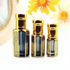 زجاجة العطور 50/100pcs 3ml 6ml 12ml لفة على زجاجة زجاجية صغيرة العطور العطور الملونة حاوية الزيت العطرية الملونة