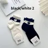 Chaussettes d'hiver en coton avec lettres imprimées pour femmes, confortables, respirantes, à la mode, à la cheville