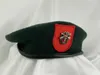 Bérets 7e groupe de forces spéciales de l'armée américaine, béret vert noirâtre, insigne Sf, chapeau, reconstitution militaire