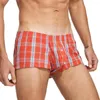 Onderbroek SEOBEAN herenondergoed Katoen Plaid Boxershorts Mannen Loungewear Nachtkleding U Bolle Ontwerp Boxers Voor Man