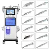 Professional Hydrogen Microdermabrasion Oxygen Jet Skin Smoothing Moisturization Deep Cleaning Facial Thinning Wrinkle Acne Remove 13 in 1 Beauty Salon