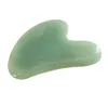 Zdrowie Rose Quartz Jade Guasha Board Natural Stone Scraper Chińskie narzędzia do gua sha