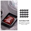 Plates 100 Pcs Disposable Sauce Dish Soy Containers Plastic Trays Condiment BBQ Supply Seasoning Spice Dishes Pasta Holder