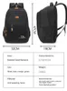 Outdoor Bags Oxford Cloth Men Backpack Waterproof Large Capacity Travel Backpacks 156 inch Laptop College Student School Bag 231024