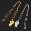 Ожерелья с подвесками, вдохновляющее ожерелье BoycoFist Power Unite, сила и символ африканской нации, ювелирные изделия, подарок на день рождения