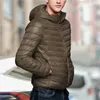 Men s Down Parkas Jodimitty Men Autumn Winter Fashion Short Puffer Jackets 2023 Arrival Ultralight Coat Portable Packable Jacket 231025