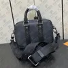 Torby M82770 Nano Porte Dokumenty Voyage Crossbody Messenger Men Luksusowe projektant torebka torebka Szybka dostawa