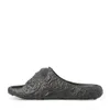 vrouw ontwerper Barocco schoenen afmeting sliders Ronde neus Rubber 3D hoofd luxe comfort platte pantoffel zomerzwembad buiten sandaal man met stofzak