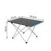 Camp Furniture Outdoor FoldableTable Portable Camping Desk For Ultralight Aluminium Hiking Climbing Fishing Picnic Folding Tables 231024