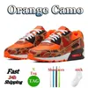 desingner hardloopschoenen 90 jaren 90 Heren Dames Originele outdoor sneakers trainers Nieuwe stijl van Off x Triple Zwart Wit Gum Rose Roze Oranje Camo UNC Wolf Grijs EUR 36-45