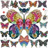 Puzzles Butterfly Wooden Irregular Jigsaw Puzzle For Adults Kids Christmas Gifts Educational Games Toys Parent-Child Interaction ToysL231025