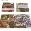 الألغاز Colmar Town Jigsaw Puzzle 1000 قطعة للبالغين مناظر طبيعية ملونة التحدي العائلي declessed decoration decorationl231025
