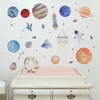 Wall Stickers 1 Sheet Delicate Planet Sticker Self-adhesive Ornament