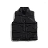 Heren Vesten Winter Herfst Katoen Gewatteerd Vest Mouwloze Jas Mannen/Vrouwen Casual Sport Vest Stijlvolle Parka Jas Koreaanse Uitloper 5xl