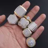 Anant Jewels présente une bague glacée plaquée or 18 carats, toutes formes, bijoux Hip Hop, Moissanite, diamant cultivé en laboratoire, fournisseur de bagues pour hommes