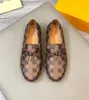 41 Model Men designer loafers skor lyxiga italienska klassiker guld mockasins klädskor svart brun äkta läder kontor bröllop walk drivskor storlek 38-46