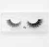 Mink Eyelashes Clear Band Eye Lashes Crisscross Transparent Band False Eyelashes Handgjorda dramatiska fransar Upper Lash9740060