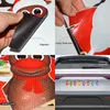 Christmas Decorations christmas decoration Cartoon car stickers magnetism Reflective paste PVC refrigerator magnetic decorate no glue sticker 231024