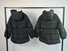 23SS nowa kurtka modowa marka mody Downjacket puszysta krótka kurtka rozmiar 0-3