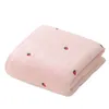 Towel Adult Bath 100% Cotton Cute Strawberry Embroidery Bathroom Ladies Pink 231025