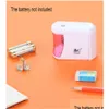 Pencilslipare Partihandel Matic Electric Pencil Sharpener Safe Fast Prevent Accidental Opening Stationery School Supplies Elever A DHG5L